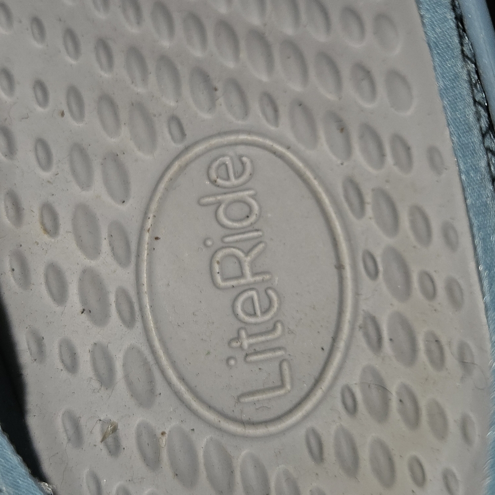 CROCS Lite Ride Blue Sneakers with Breathable Knit Upper M9 - Picture 5 of 7